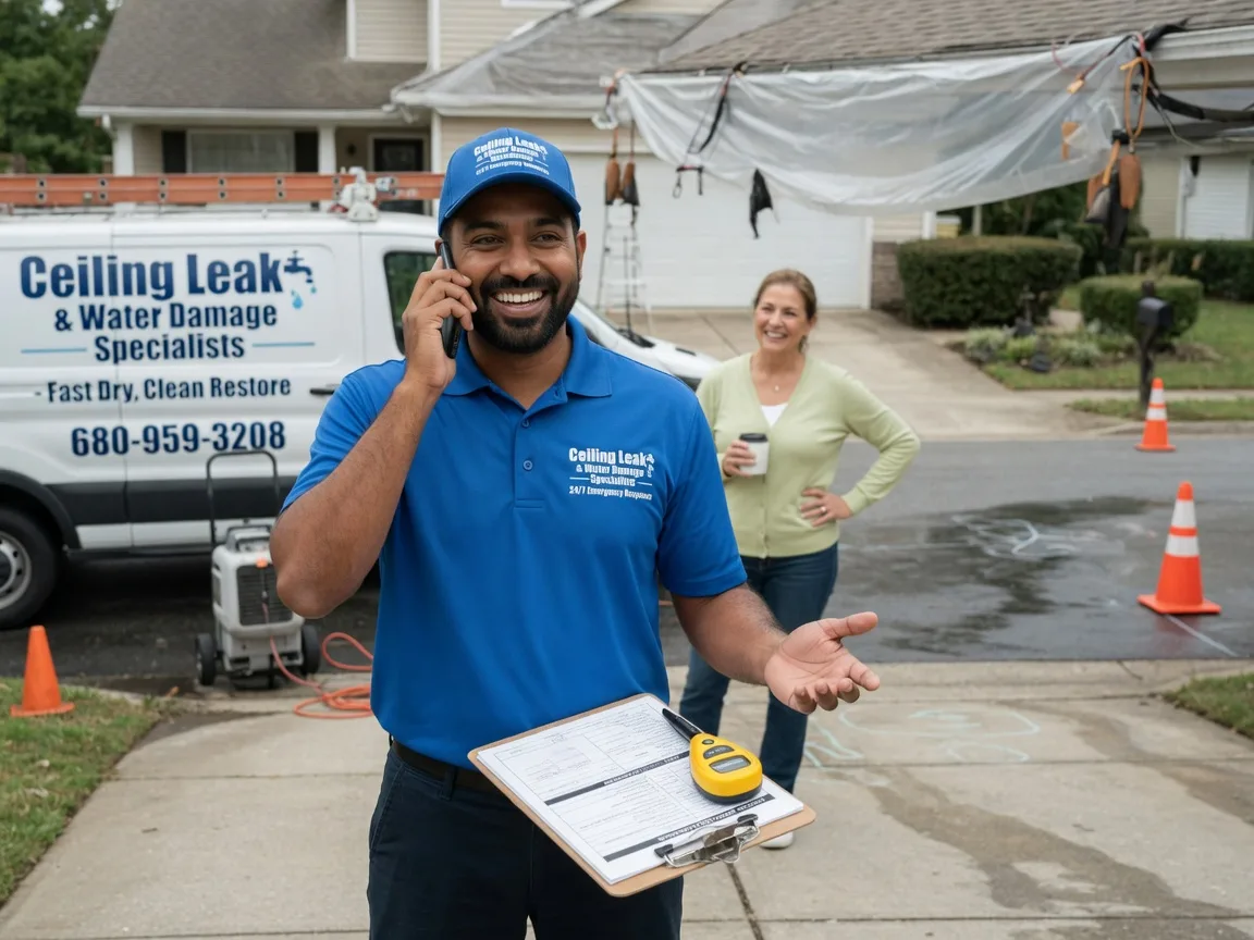 Ceiling Leak Cleanup Elberton, GA FAQs